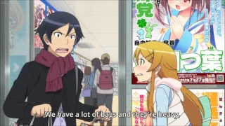 Oreimo - Going to a Hotel (Funny Moments)