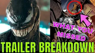 VENOM Trailer Breakdown | Theories, Comic References & Things You Missed!