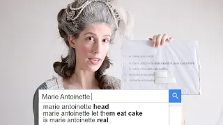 Marie Antoinette Answers the Web's Most Searched Questions (And Gets Utterly Disappointed)