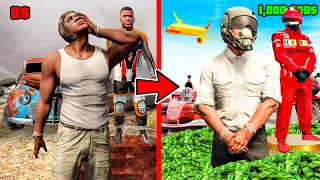 PASO de PILOTOS POBRES a MILLONARIOS en GTA 5 (PELICULA)