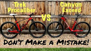 Trek Procaliber VS Canyon Exceed | Hardtail Head To Head