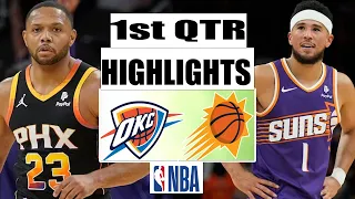 Phoenix Suns vs Oklahoma City Thunder 1st QTR Game Highlights | March 3 | 2024 NBA Season