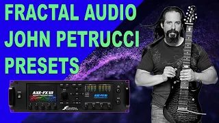 Fractal Audio - Petrucci Presets - Clean & Mesa Boogie (ISOLATED GUITARS)