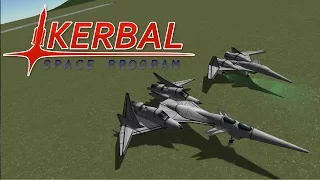 Subscriber Designs - Sci Fi Fighter Jets - Kerbal Space Program