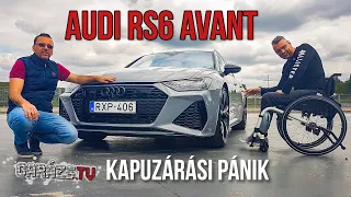 Kapuzárási pánik. Audi RS6 Avant (Garázs ep.750)