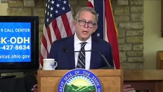 WATCH | Governor DeWine updates the COVID-19 cases in Ohio