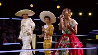 Dulce, Brian y Yajahira interpretan ‘Ay Jalisco No Te Rajes’| La Voz Kids 2016