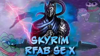 САМЫЙ ХАРДКОРНЫЙ СКАЙРИМ ЗА ВОИНА! ПАПАШКИ, Я ИДУ | SKYRIM RFAB SE X