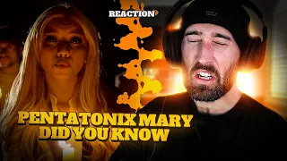PENTATONIX - MARY DID YOU KNOW [RAPPER REACTION]