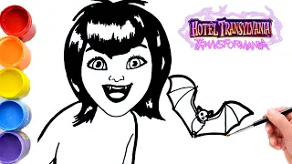 🔴🔴 How To Draw Mavis Monster and human | HOTEL TRANSYLVANIA 4 Transformania (2021)