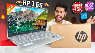 HP 15s Thin & Light Laptop Unboxing🔥2024| GTA V Gaming Test| Best Laptop Under 50k RS|