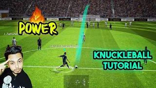Knuckleball POWER Free Kick Tutorial | PES 2021 Mobile
