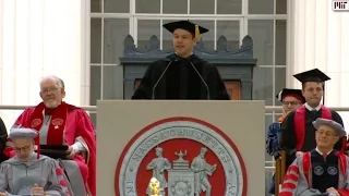 Matt Damon's MIT Commencement Speech 3June16