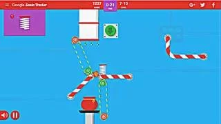 Google Santa Tracker Present Bounce 2016 Level 1 - 10 Playthrough