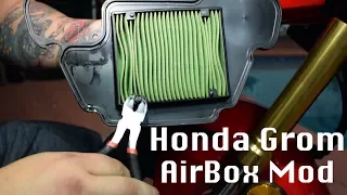 Honda Grom/MSX AirBox Mod FREE Step-by-Step Guide