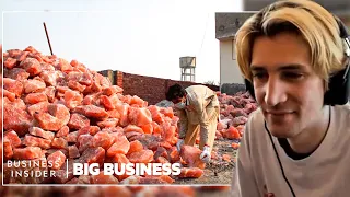 xQc Reacts To: "How 800 Million Pounds of Himalayan Salt Are Mined Each Year | Big Business"