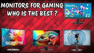 Best Monitors For Gaming 2024.[Who is the Best?]