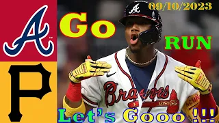 Braves vs Pittsburgh Pirates Highlights September 10, 2023 - MLB Highlights | MLB Season 2023