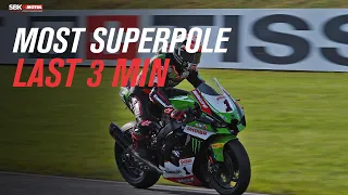 Last 3 min from frantic Superpole at Most