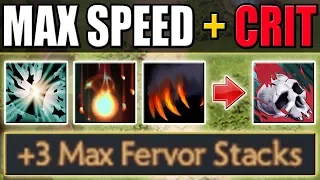 Attack Speed King [Fervor + Phantom Strike + Overpower] Max Speed | Dota 2 Ability Draft