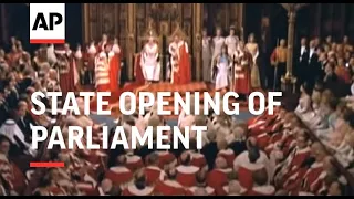 STATE OPENING OF PARLIAMENT BY HER MAJESTY, QUEEN ELIZABETH - 1970