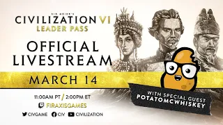 Great Builders Game Update ft. PotatoMcWhiskey | Civilization VI Developer Livestream