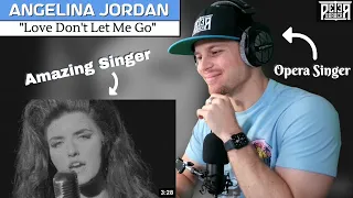 Opera Singer Reaction (& Analysis) - ANGELINA JORDAN | Love Don't Let Me Go