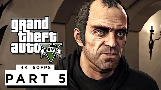 GRAND THEFT AUTO 5 Walkthrough Gameplay Part 5 - (PC 4K 60FPS) RTX 3090 MAX SETTINGS