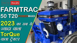 Farmtrac 50 T20 PowerMax 50 hp Tractor Full Video @TractorTv1 #Tractortv  #farmtrac50