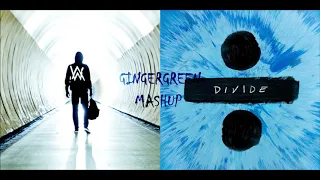 Alan Walker & Ed Sheeran - Faded vs Shape of You (GINGERGREEN Mixed Mashup)