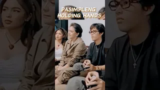 PASIMPLENG HOLDING HANDS - ANDREA BRILLANTES AND KYLE ECHARRI #kyledrea #trending