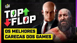 OS MELHORES CARECAS OU CALVOS DOS GAMES - TOP AO FLOP #001