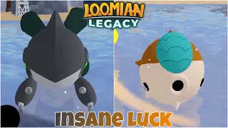 How lucky can I be in 3 hours FISHING at Lotuson Beach | Loomian Legacy