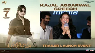 Actress Kajal Aggarwal Speech @ Satyabhama Trailer Launch Event