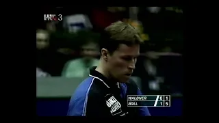 Timo Boll vs Jan-Ove Waldner