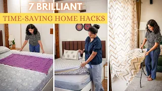 7 Brilliant Time Saving Home Hacks | Tips for Easy and Quick Homemaking