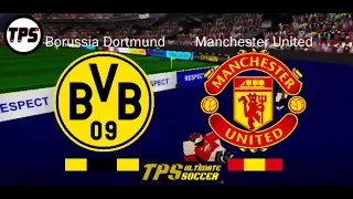 ⚫ Borussia Dortmund 2:4 Manchester United 🔴 | ROBLOX - TPS: Ultimate Soccer