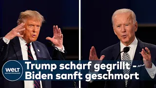 KAMPF UMS WEIßE HAUS: Donald Trump und Joe Biden buhlen um die Macht