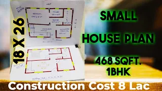 18x26  Small House plan |18x26 house plan| Makan banane ka naksha #BuildYourHomePlan