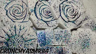 Giant White Roses & Fresh Blocks | Oddly Satisfying | ASMR | Sleep Aid