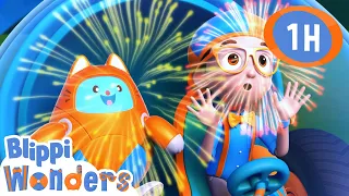 Fireworks | Blippi Wonders | Preschool Learning | Moonbug Tiny TV