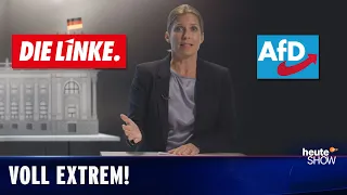 Ganz links, ganz rechts: Die kleine Geschichte von Linkspartei und AfD | heute-show