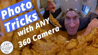 Camera Photo Tricks At Home with GoPro Max, Insta360 ONE X or ANY 360 camera