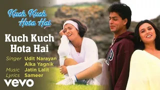 Kuch kuch hot hai।।Hindi old song।।Sharukh khan।।Kajol।।Kumar sanu।।