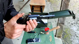 Ładowanie strzelanie z patronów Remington 0.44" legalna broń bez pozwolenia loading shooting