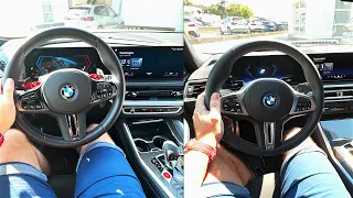 New BMW XM 2024 vs New BMW i4 M50 2024 - Acceleration comparison 0 100 kmh