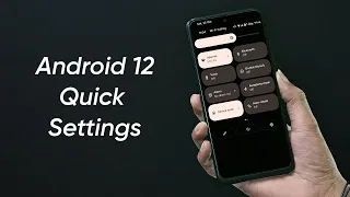 Android 12: Quick Settings Menu