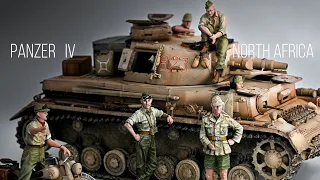 TAMIYA 1/35 Panzer Ⅳ Ausf.F 【Full Build Video】#howtopaint #scalemodel #tankmodel