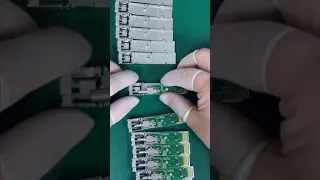 Assemble the optical module #shorts #youtubeshorts #factory #transceiver