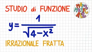 STUDIO DI FUNZIONE - funzione irrazionale fratta               _ FS55